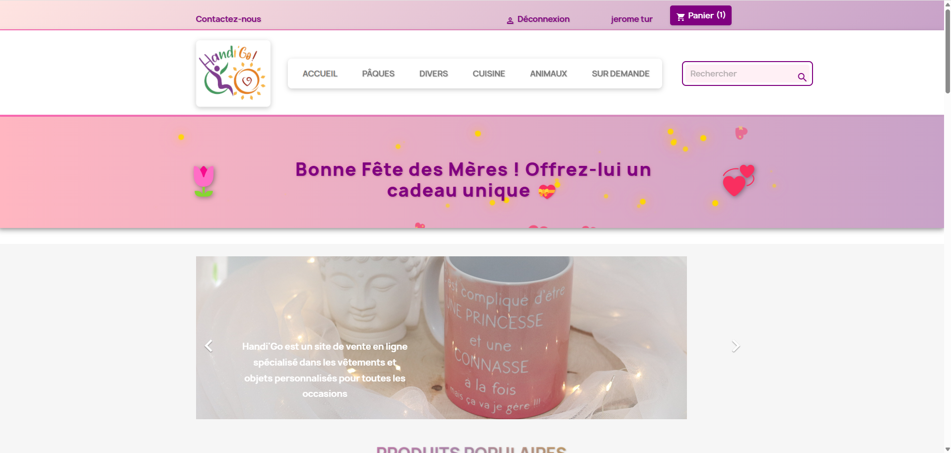 Projet E-commerce Handigo - Image 4