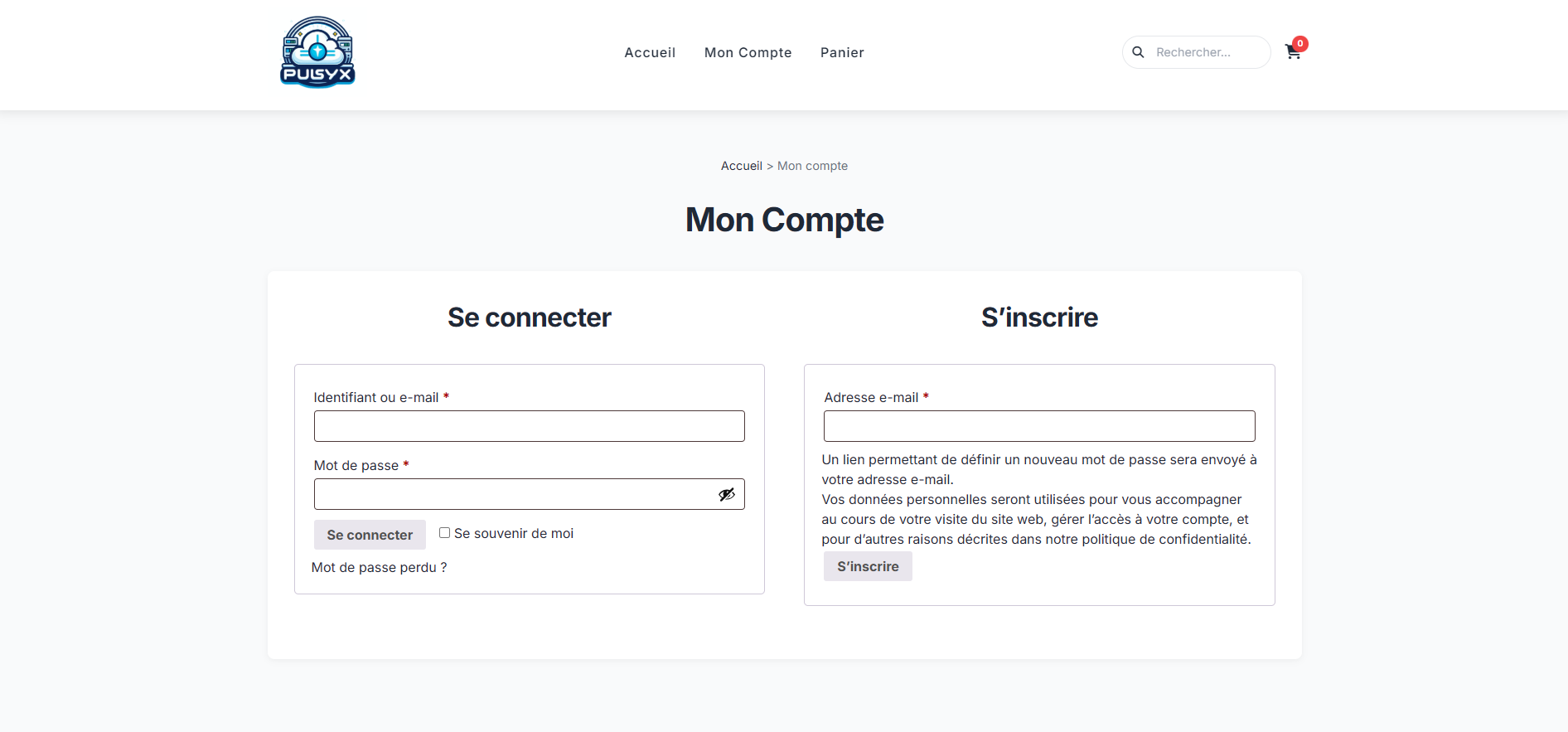 Projet E-commerce Pulsyx - Image 1